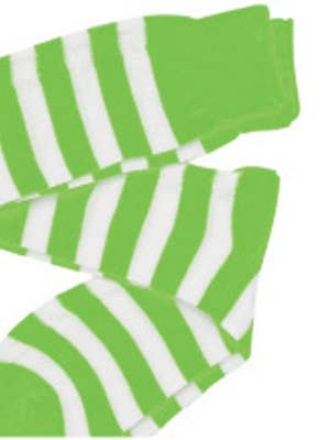 Grüne und weiße Socken (Artikel im Dutzend verpackt) für den Großhandel von Dress Up America