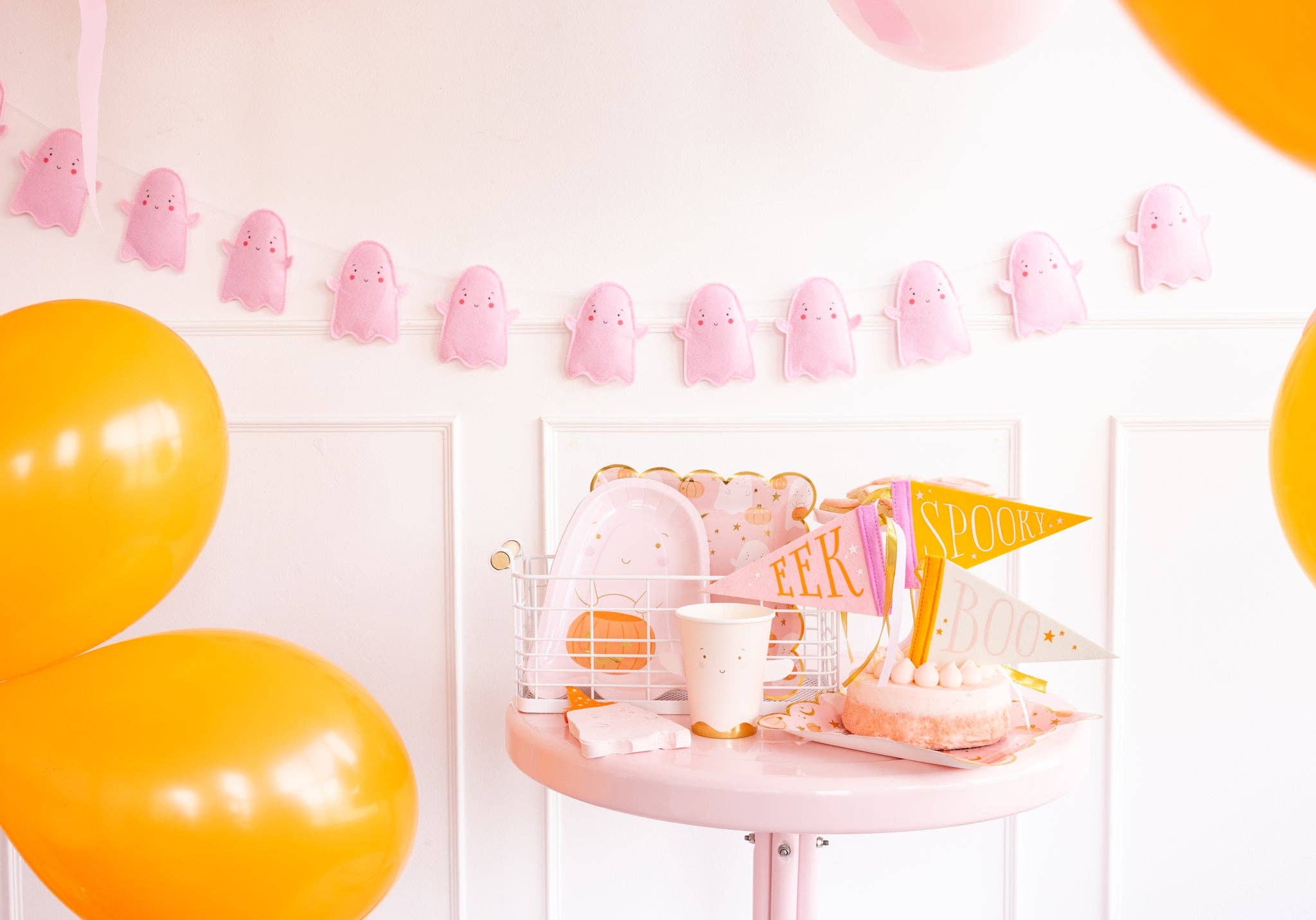 My Mind’s Eye - Vendita all'ingrosso Cartello/striscione per feste - GHL1102 - Occasions by Shakira - Banner Ghost Puffy in feltro3