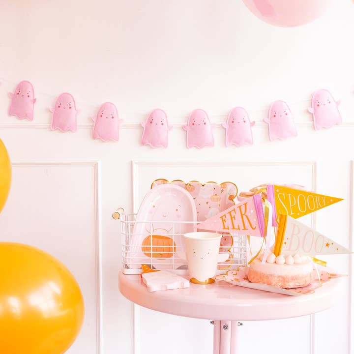 My Mind’s Eye - Vendita all'ingrosso Cartello/striscione per feste - GHL1102 - Occasions by Shakira - Banner Ghost Puffy in feltro3