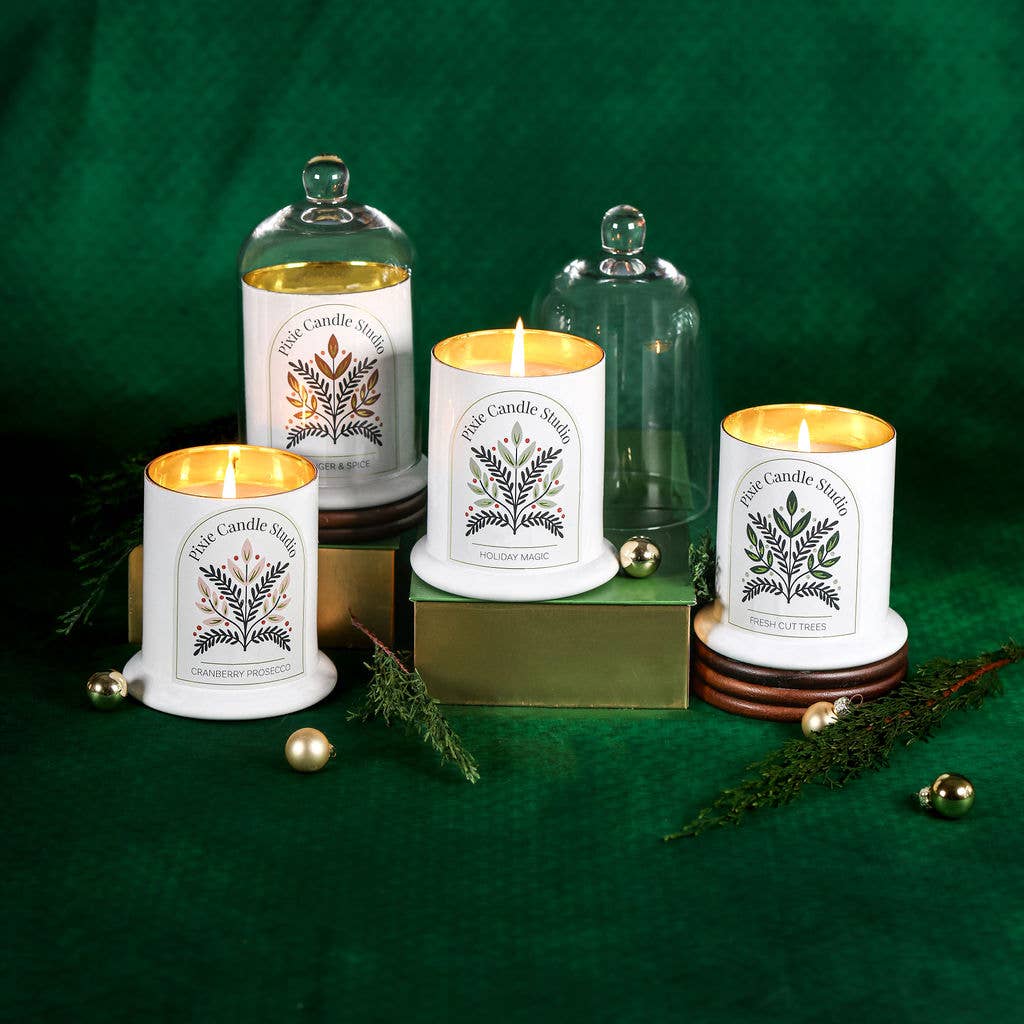 Pixie Candle Studio - Wholesale Jar/Filled Candle - Luxury Candles-Fresh Cut Trees2