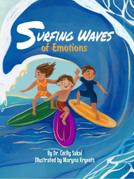 Surfing Waves of Emotions for wholesale by Wellness Rainbow