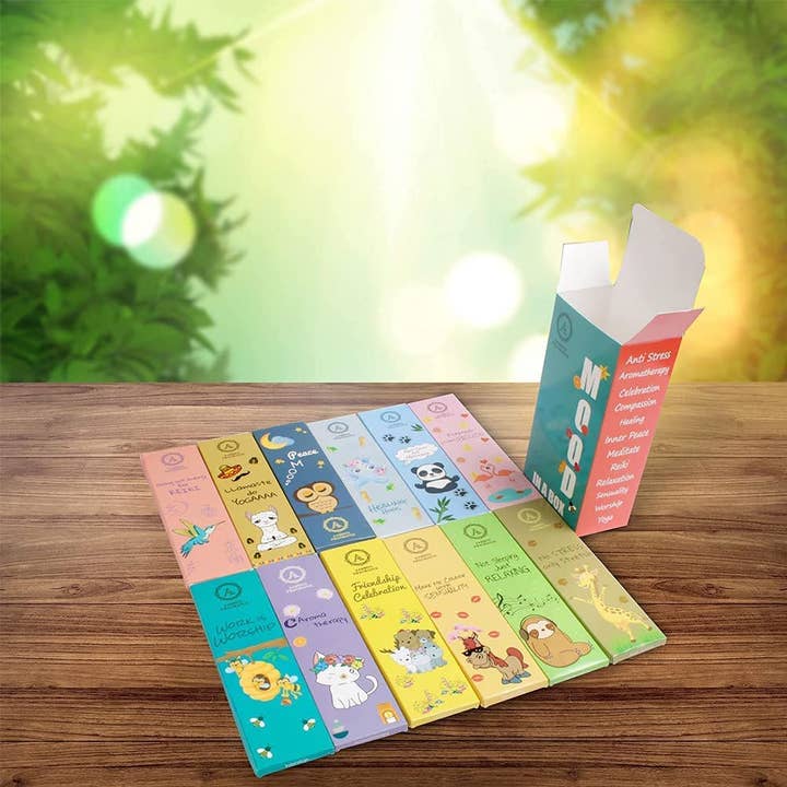 Aakriti Inc. - Wholesale Incense - AAKRITI Incense Natural Masala Incense Sticks ,Premium Long Lasting ,Non-Toxic, Assorted Pack of 12…2