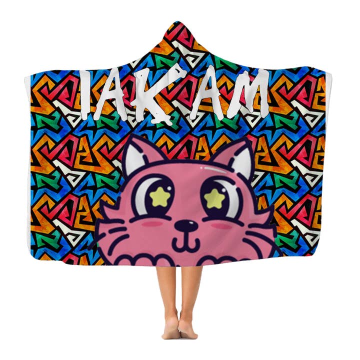 Manta con capucha para adultos IAKAM Kat Premium para venta al por mayor de IAKAM