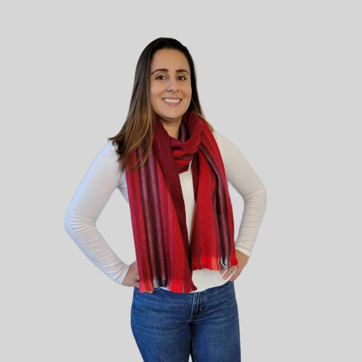 Cristina - Alpaca Wool Scarf for wholesale by LATITUDE ZERO GOODS