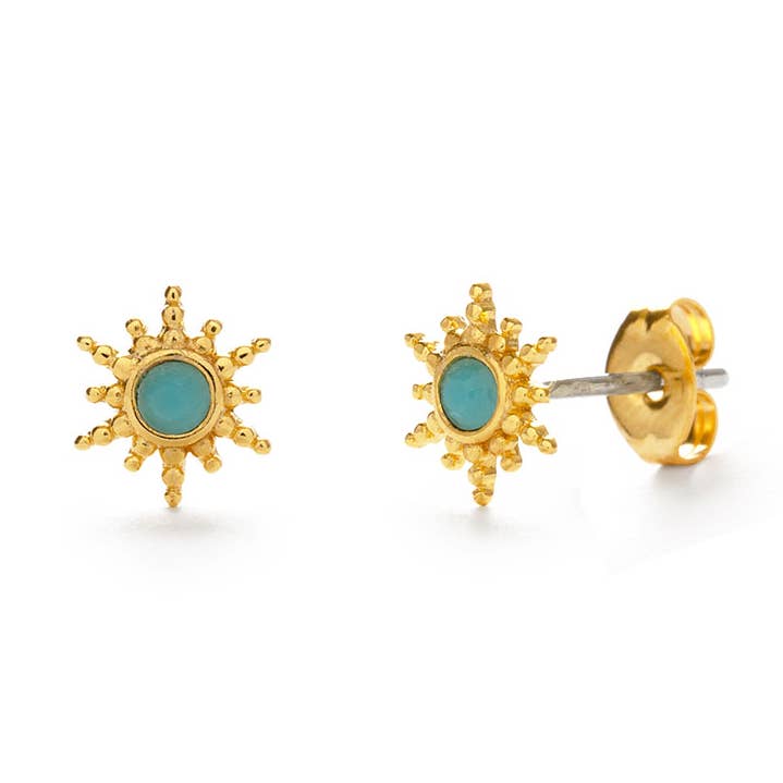 Starburst Ohrstecker mit Sternenmotiv für den Großhandel von Amano Studio