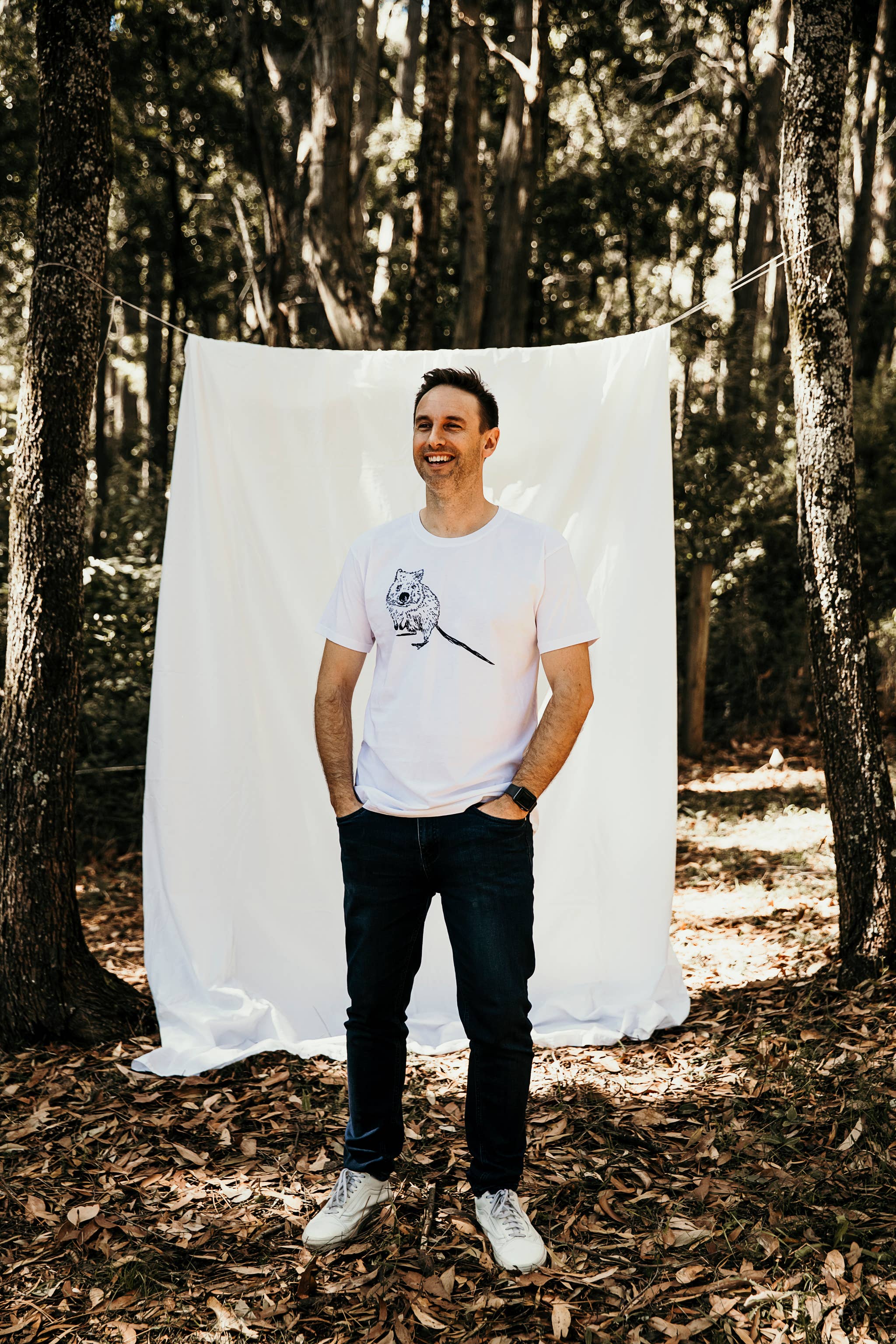 High Tees - Wholesale Screen printed t-shirt – Women′s - Quokka T-Shirt6