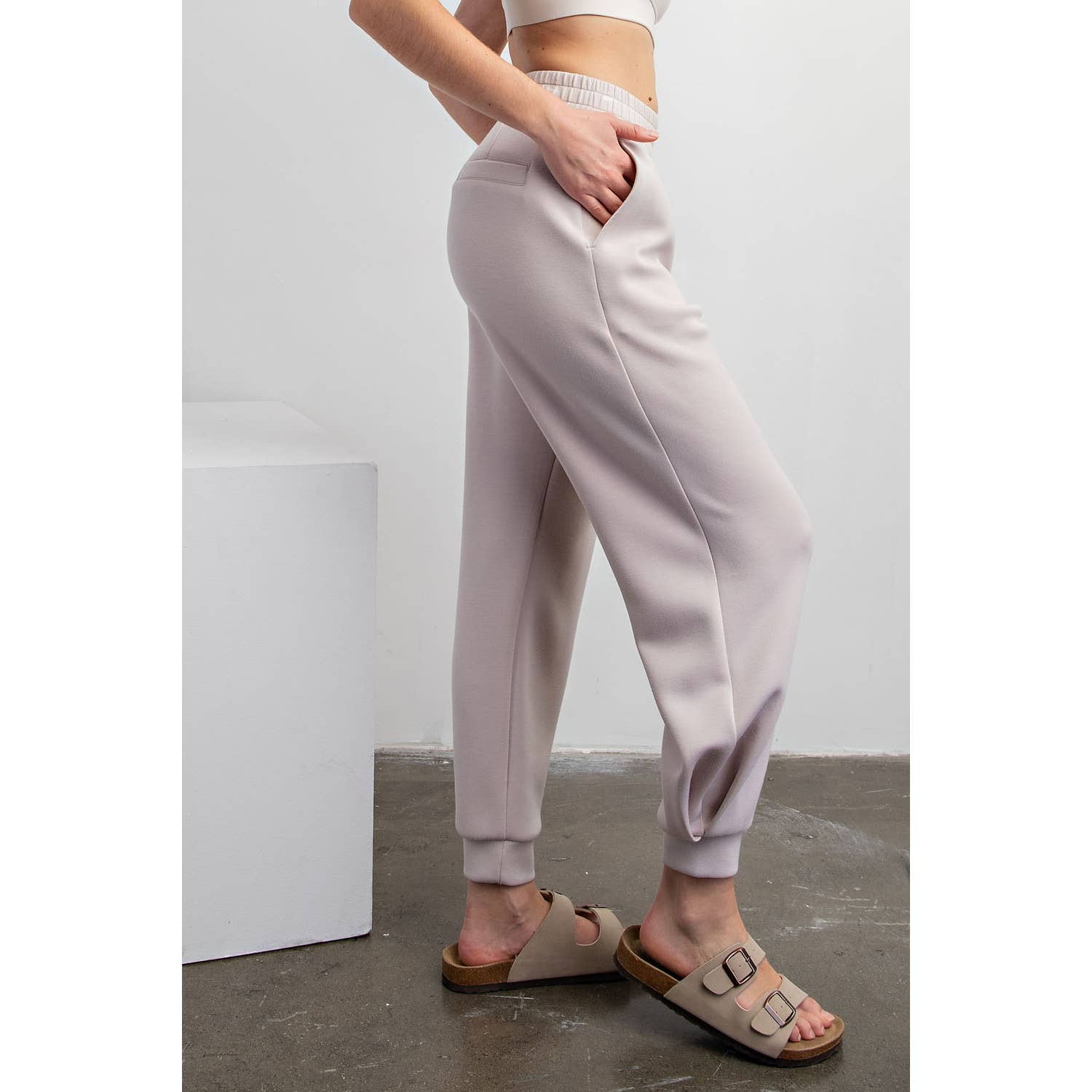 Rae Mode - Wholesale Athletic Sweatpants/Joggers - Women's - MODAL SCUBA FULL LENGTH JOGGER PANT35