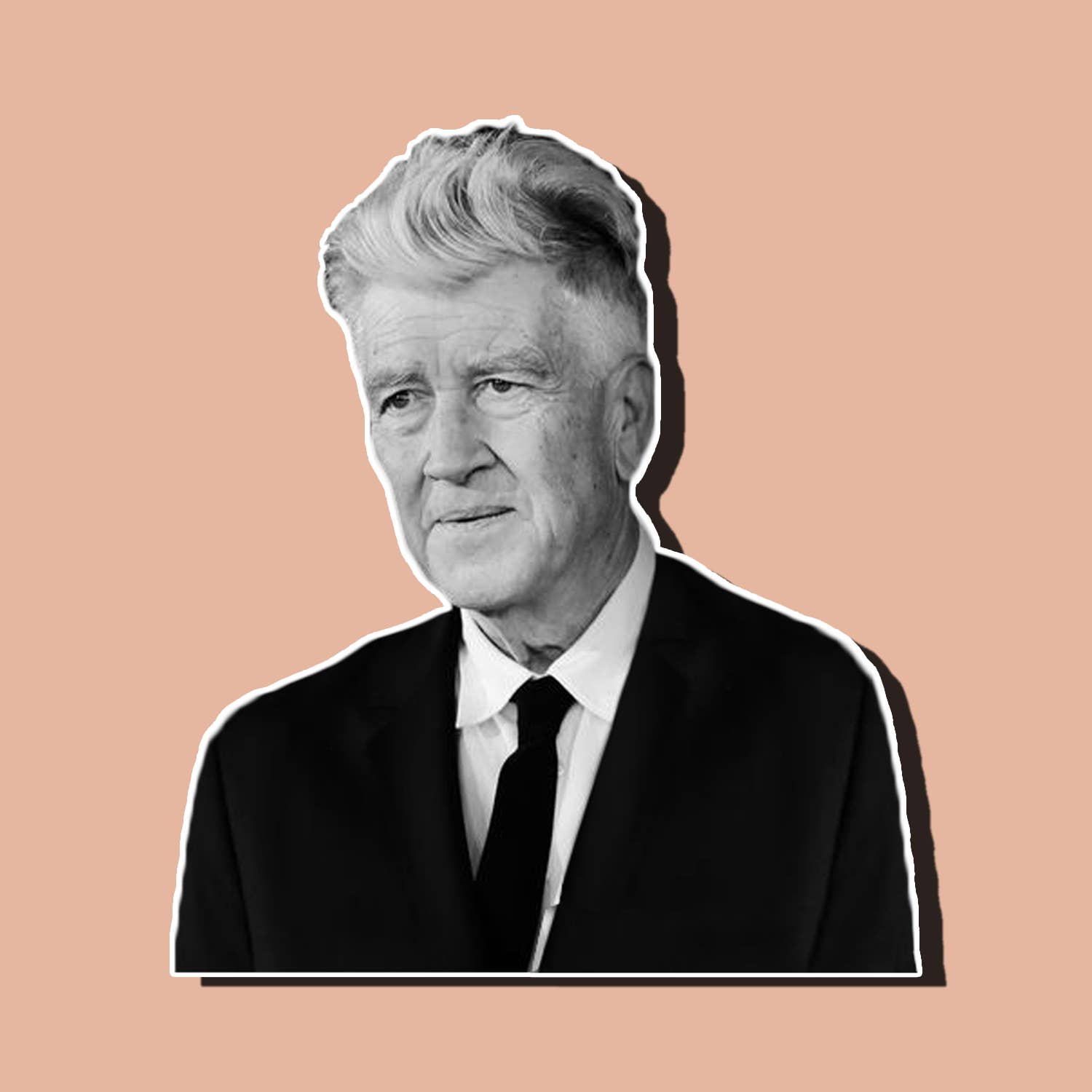 The Weeping Roses - Vente Autocollant - Autocollant découpé David Lynch1