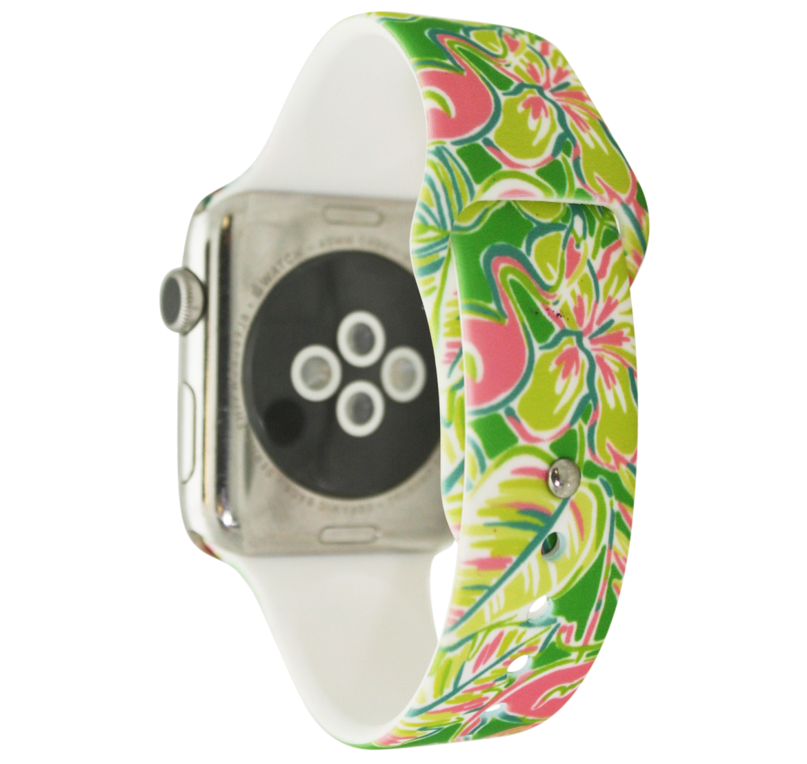 Time World USA - Wholesale Watch Band/Strap - Unisex - Flamingo Printed Silicone Apple Watch Bands3