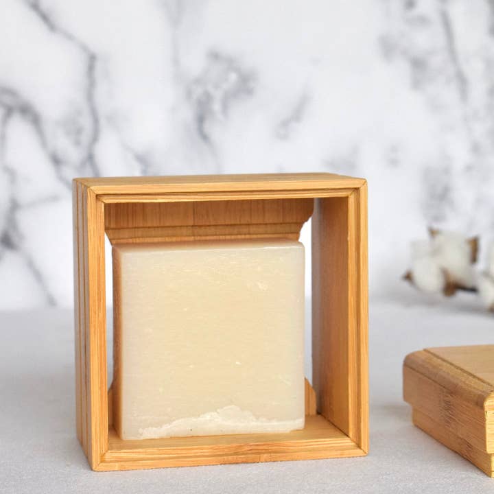 PACKAWIN - Wholesale Bath Soap Dish - Bamboo soap dish with lid for travel