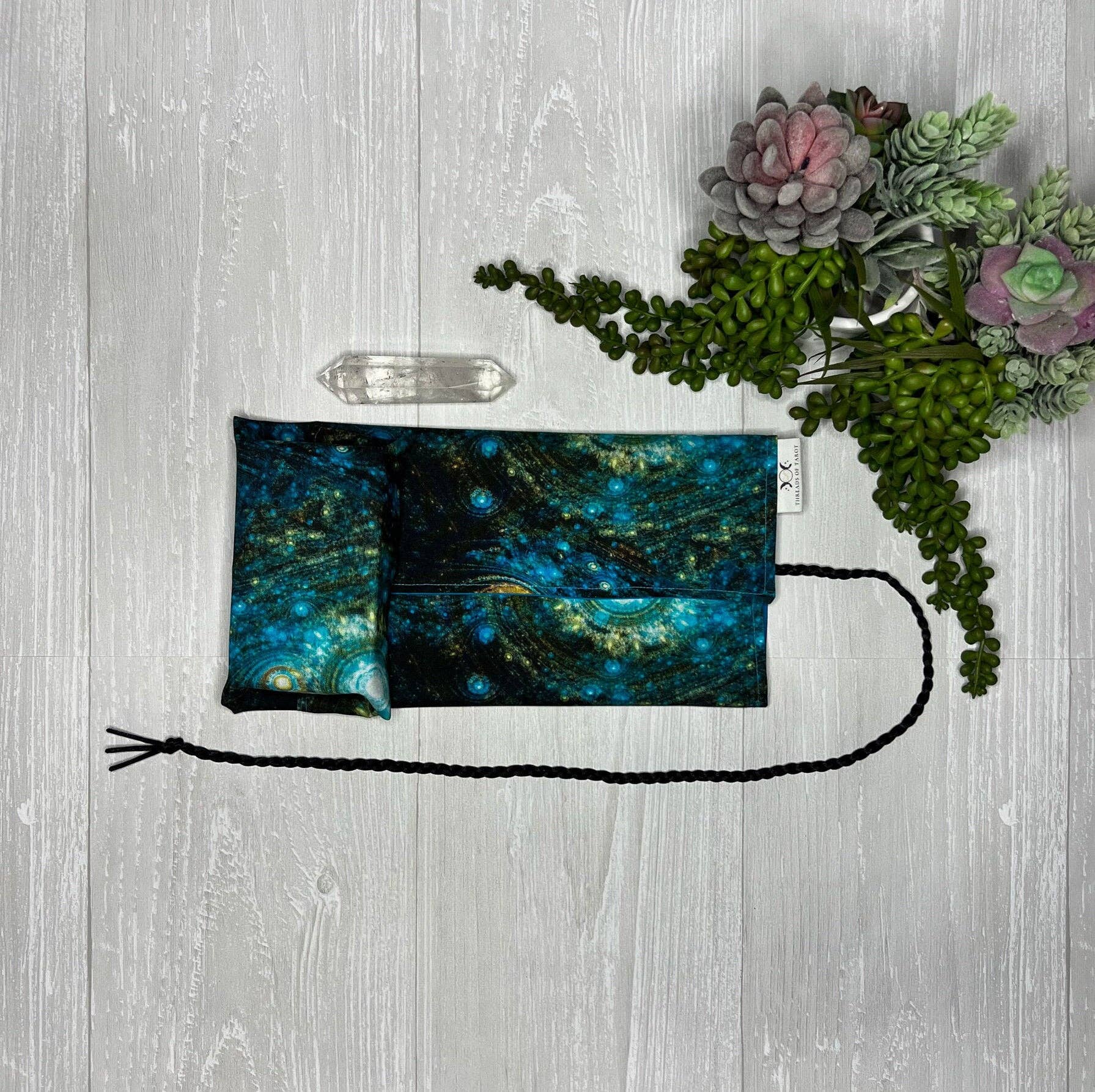 Threads of Tarot - Wholesale Tarot/Oracle Card - Blue Celestial Tarot Wrap5