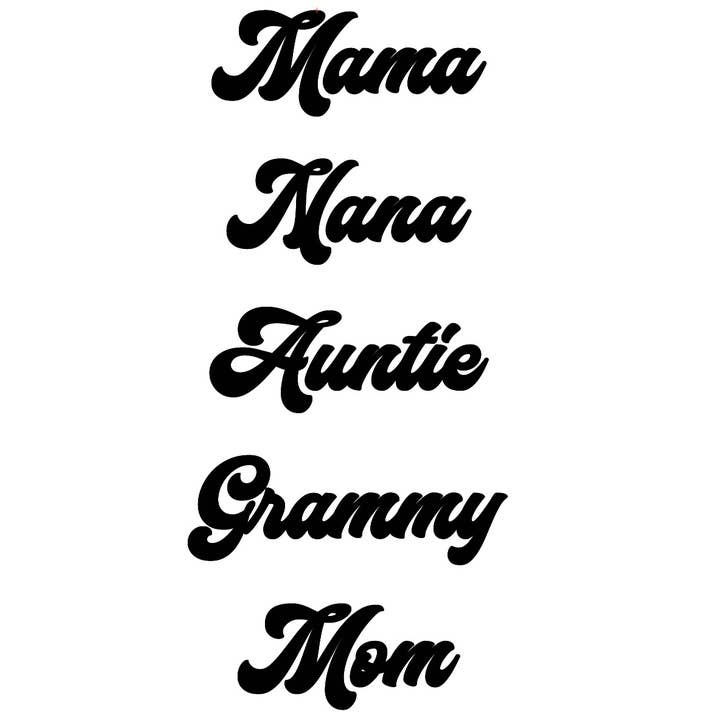 Cope and Co Custom Signs - Wholesale Keychain – Women's - Hello My Name Is Keychain - CURSIVE LETTERS2