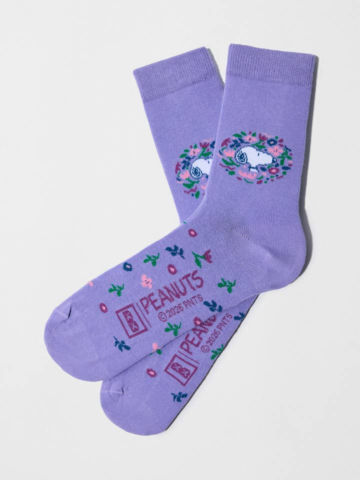 BeSnoopy Blossom - 100% Bio-Baumwollsocken für den Großhandel von BESOCKS