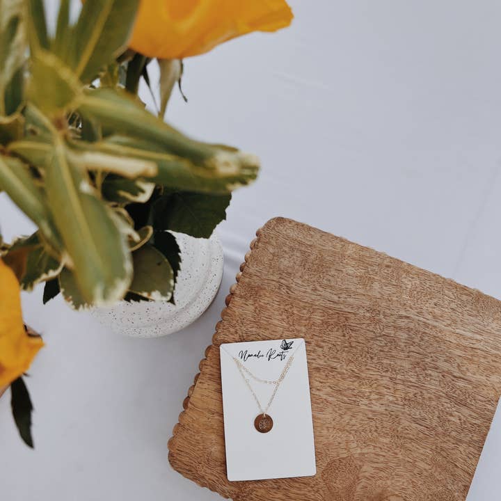 Plant Mama Necklace for wholesale by Nomadic Roots