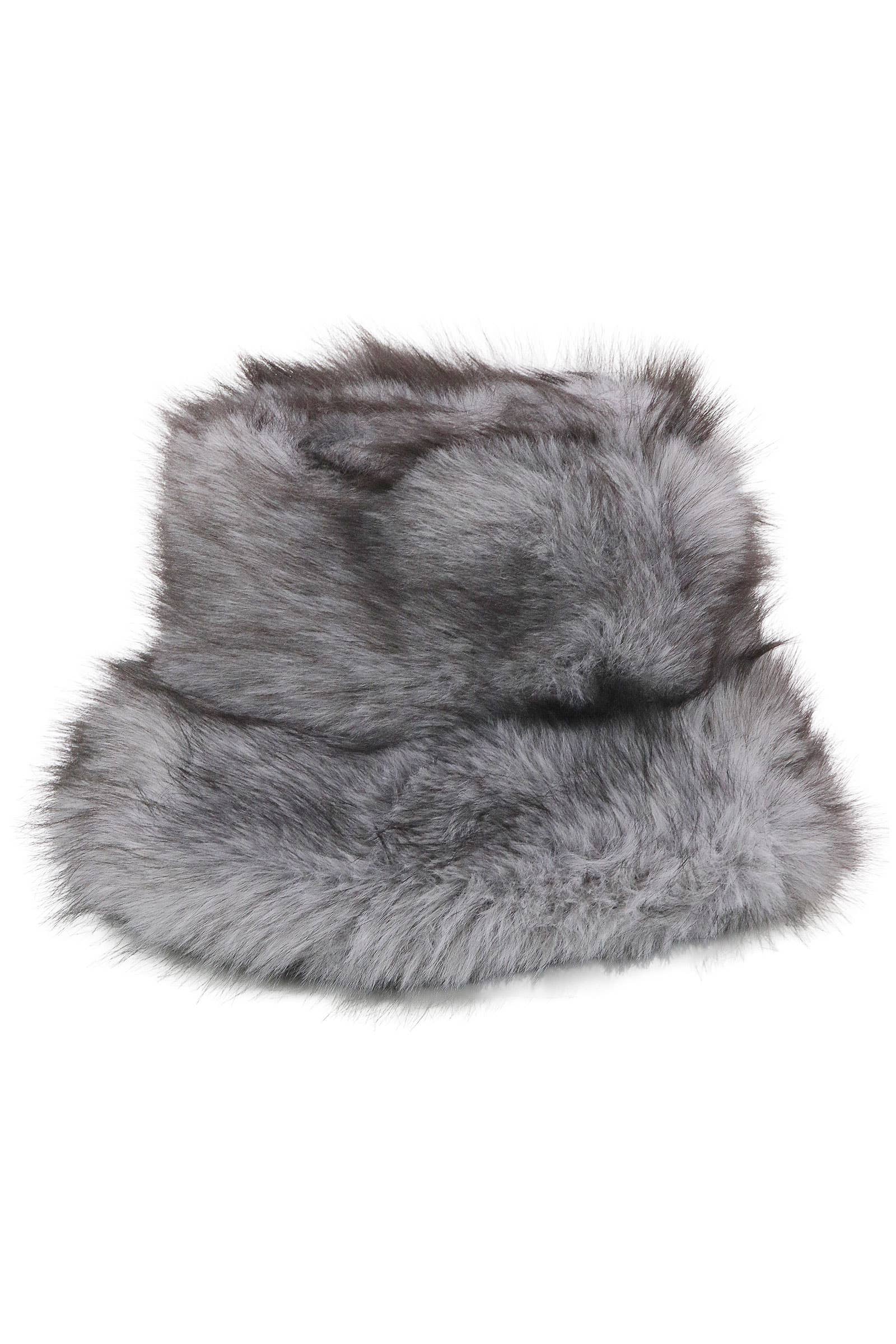 ASSORTED Luxe Agouti Oversized Faux Fur Bucket Hat for wholesale on Faire8