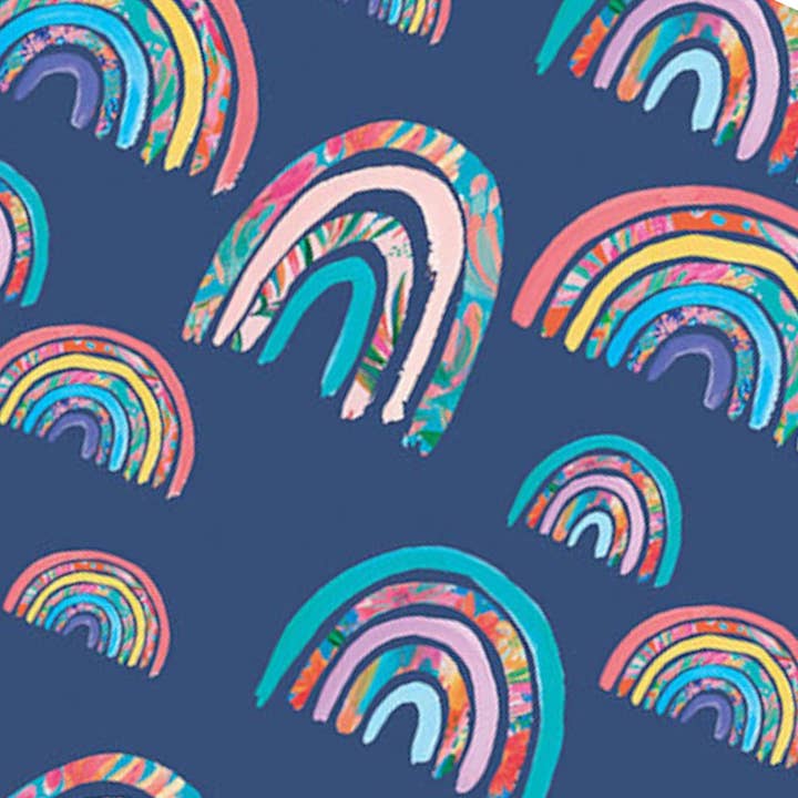 Mimi Green - Wholesale Pet collar – Dog - Rainbow Laminated Cotton Dog Collar3