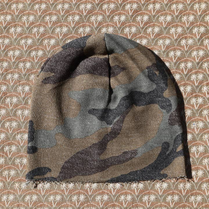 Purple Sardine – Großhandel Beanie – Herren – 434H Camouflage-Mütze Aus Sweatshirt-Baumwollstoff5