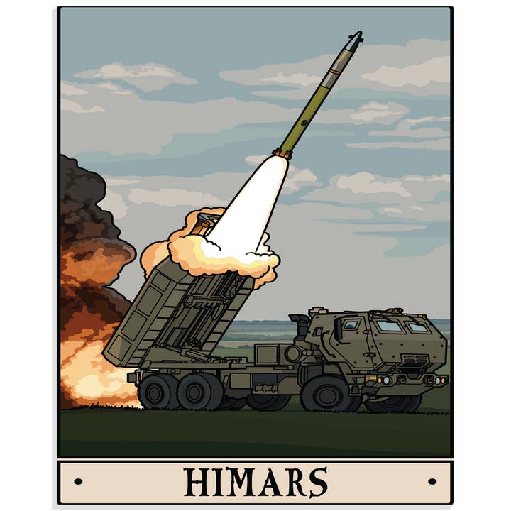 HIMARS akryltryck för wholesale av Platoon Daddy LLC