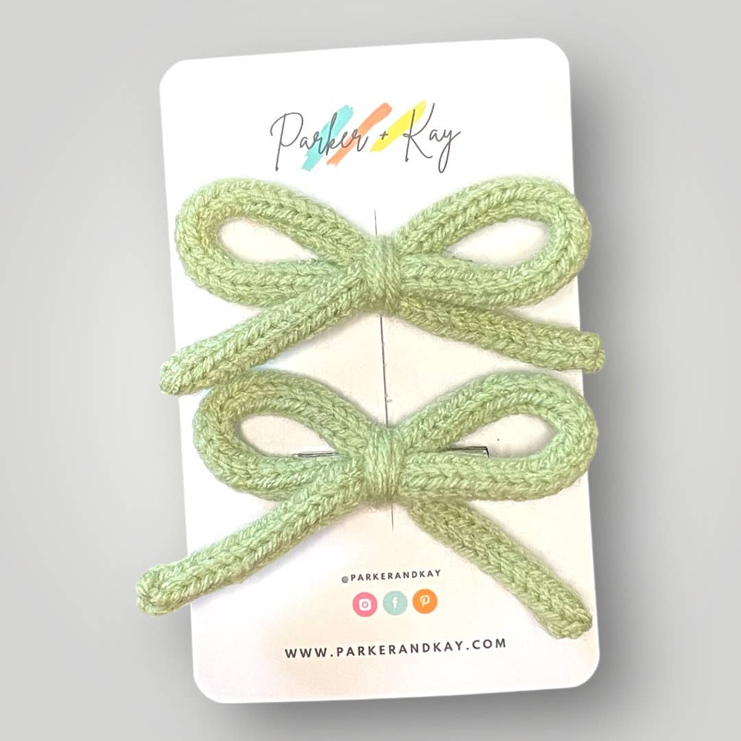 Parker and Kay Collective - Wholesale Hair Bow - Kids - Crocheted Hair Bows4
