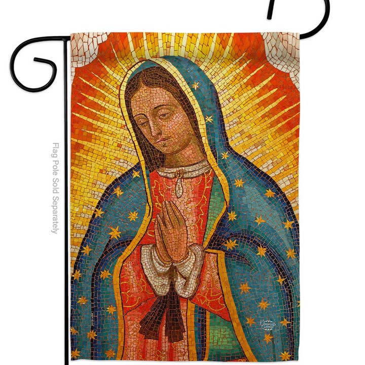 Two Group Flag Co - Wholesale Vlag - Vlag van Lady of Guadalupe Religieus geloof