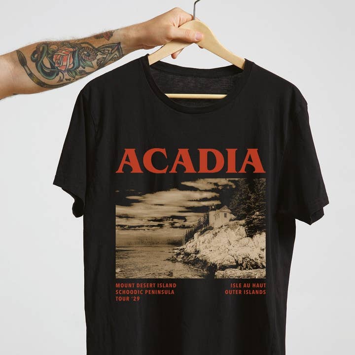 Chemise du parc national d'Acadia pour la vente par Shannon Nichole Art