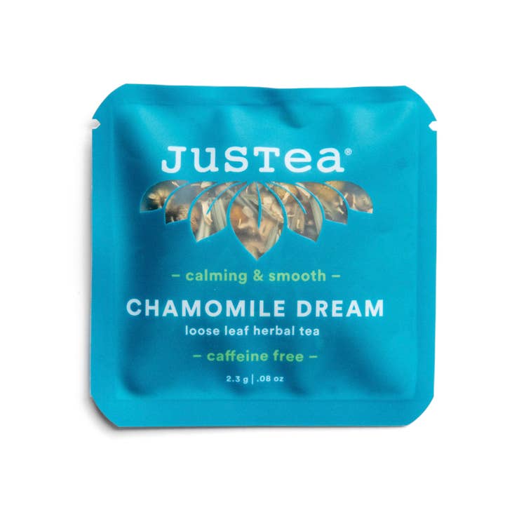 JusTea (No Import Fees to USA) - Wholesale Loose Tea - TEA SAMPLER Variety No. 2 = 5 Tea Blends in 25 Mini Pouches3