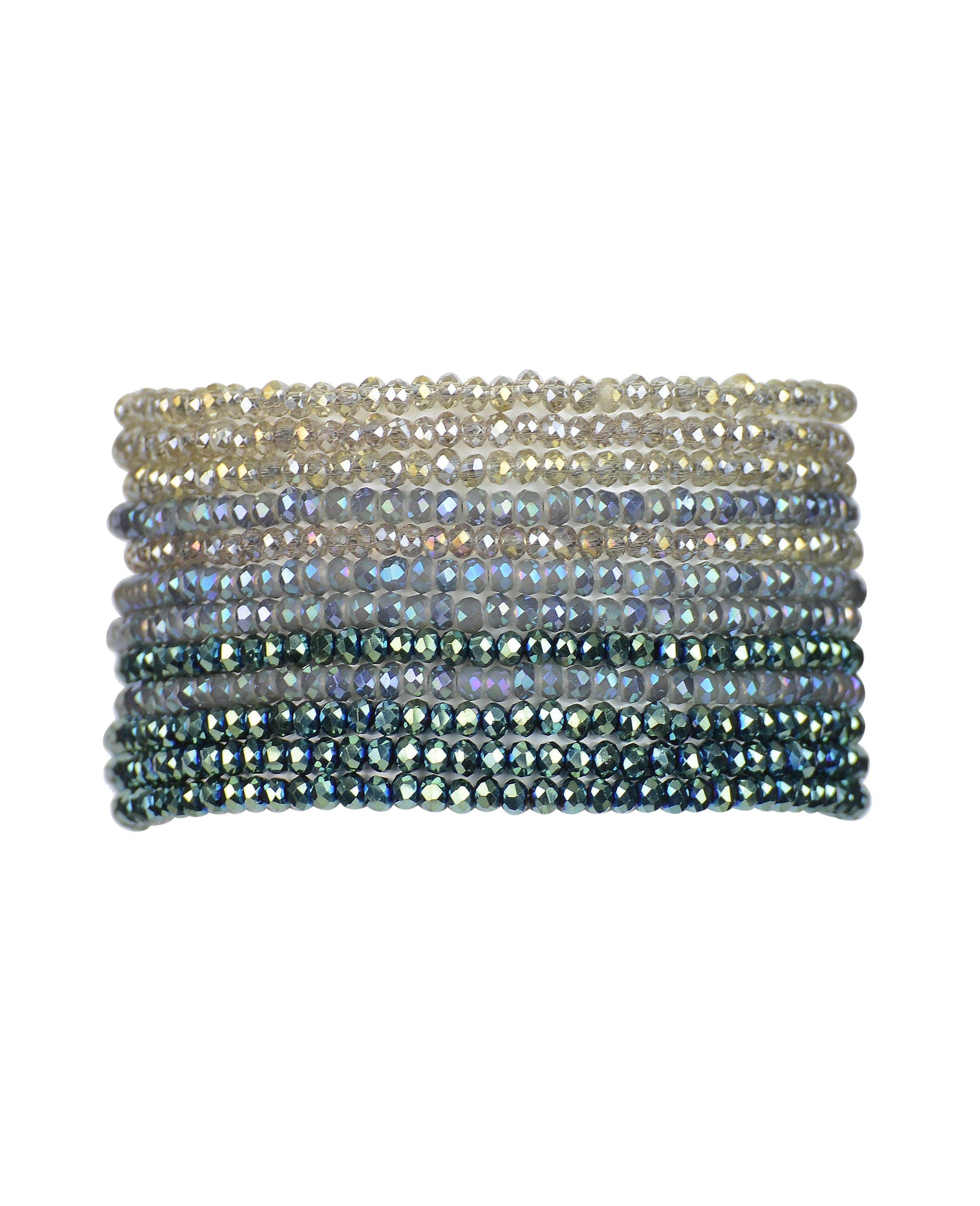 MILLIANNA - Wholesale Cuff Bracelet - Micro Cuff Ombre 1"7