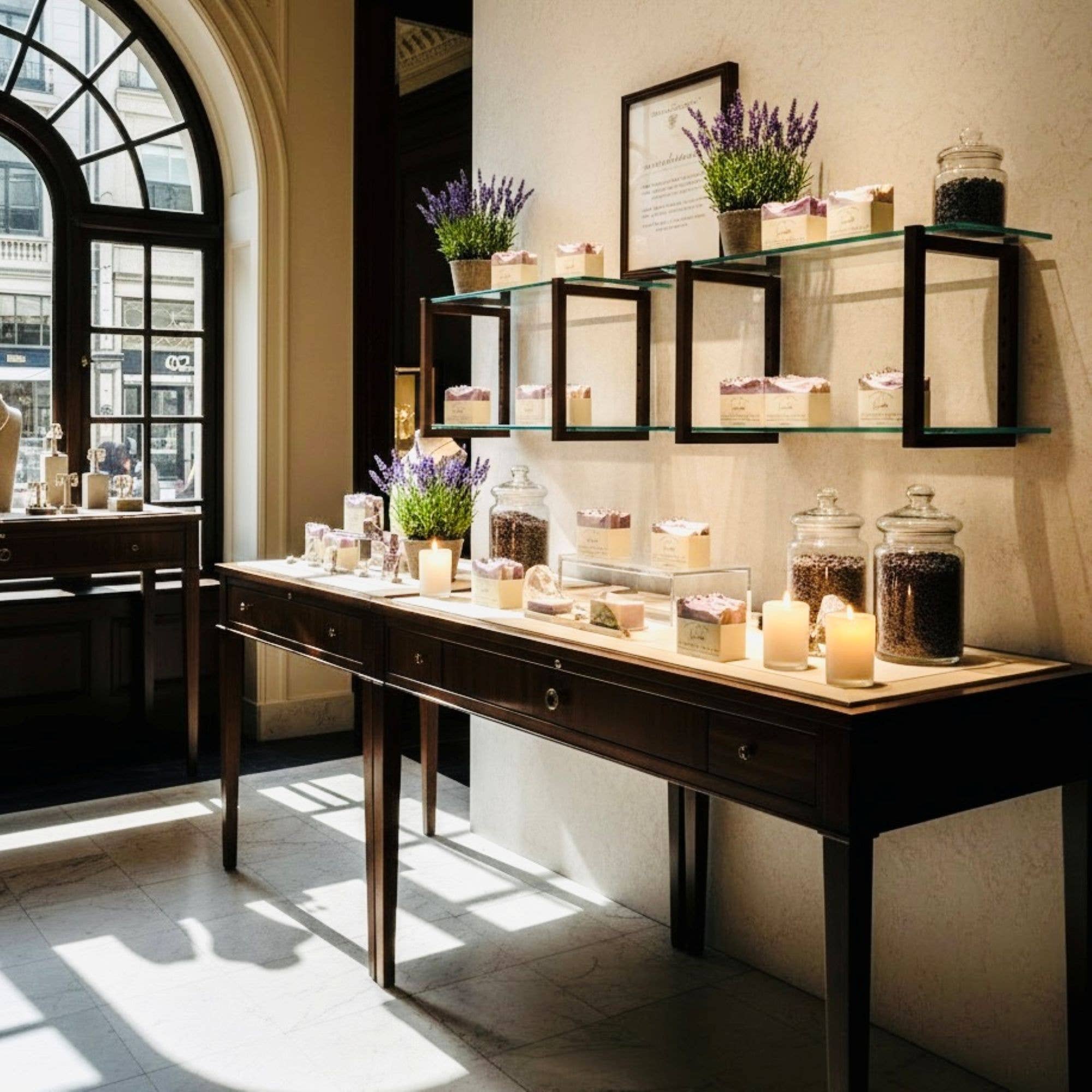 SARATOGA SOAP COMPANY - Wholesale Bar Soap - Lavender Handmade Soap Bar VEGAN COLD PROCESS6