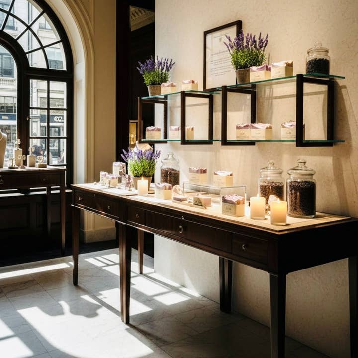 SARATOGA SOAP COMPANY - Wholesale Bar Soap - Lavender Handmade Soap Bar VEGAN COLD PROCESS6