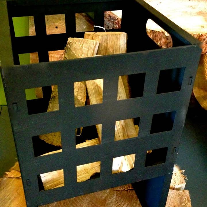 Modern Design Fire Basket Iron Basket Basket För Fire för wholesale av Antikas