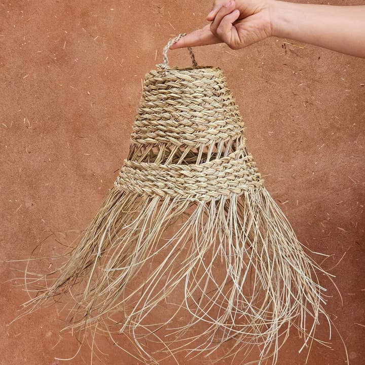 Moroccan Natural bazaar – Großhandel Kronleuchter/Hängeleuchte – Marokkanische Pendelleuchte aus Stroh, Lampenschirm aus Stroh
