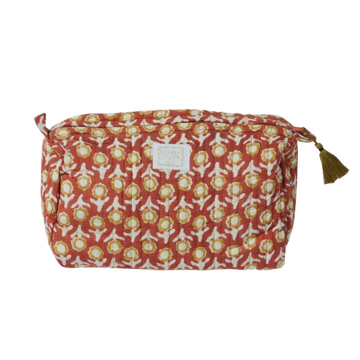 Bonheur du Jour – wholesale Necessär - Dam – Necessär med indiska blommor Isha Ekorre