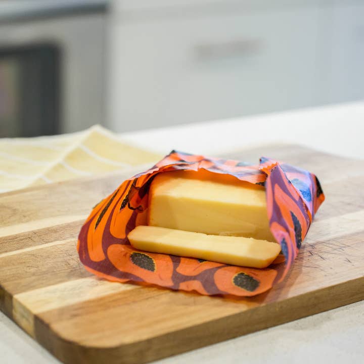 Meli Wraps - Wholesale Food Storage Wrap/Bag - Reusable Beeswax Wraps-MeliWraps 3 Packs in Purple Papaya8