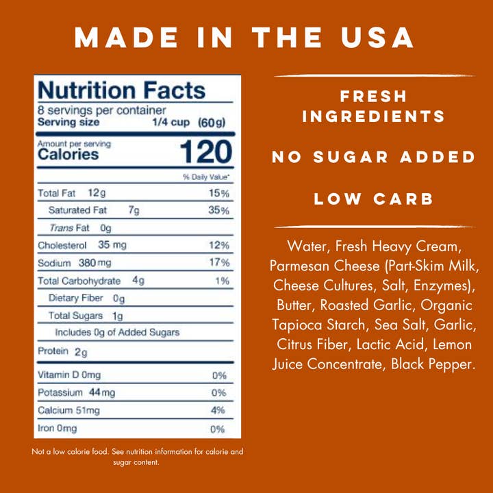 Yo Mama's Foods - Wholesale Sauce - Roasted Garlic Alfredo2