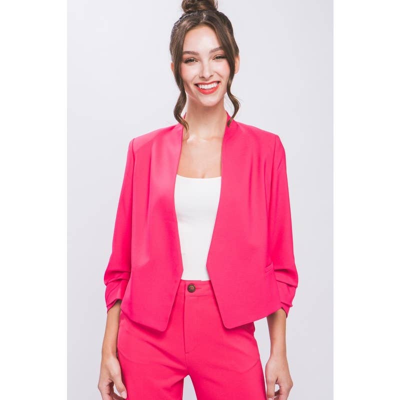 IVE – wholesale Jacka - Dam – Vertigo långärmad öppen kavajjacka9