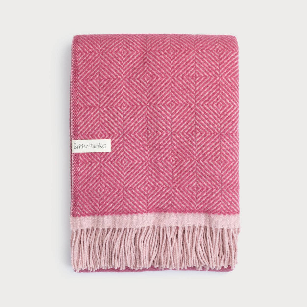 The British Blanket Company – wholesale Throw blanket – Wildweave Blanket: Clover and Briar Rose0