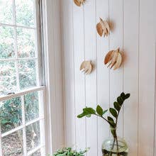 Sugarboo & Co - Wholesale Wall Accent - Hand Carved Wooden Birds- Assorted Set of 3
