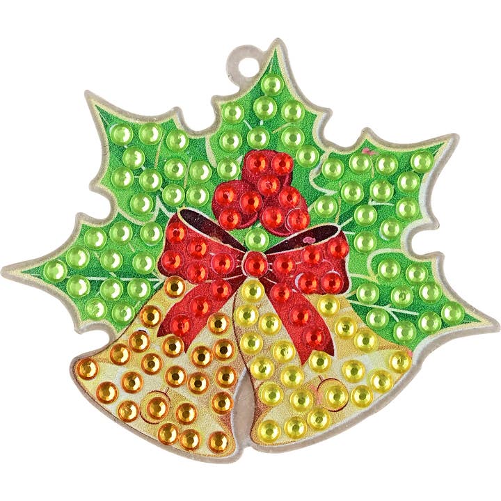 Peter Pauper Press - Wholesale DIY Craft Kit - Kids - Big Gem Painting Christmas Ornaments Kit4