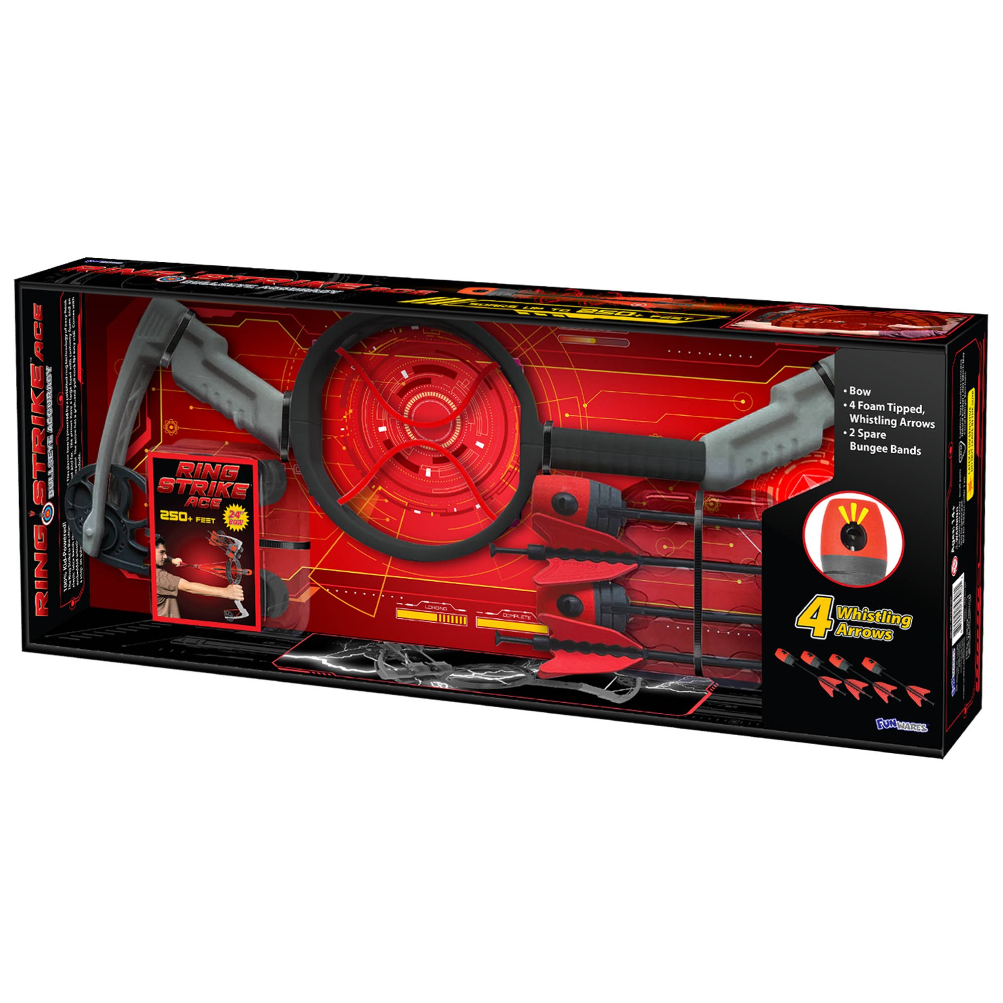 Funwares - Wholesale Sportspel - Kinderen en baby - Ring Strike Boog & Pijl – Schreeuwende Pijlen voor Kinderen & Volwassenen10
