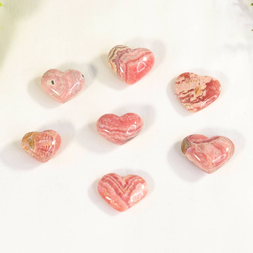 Natures Artifacts Inc - Wholesale Spirituele steen/kristal - Rhodochrosiet mini harten voor het hartchakra2