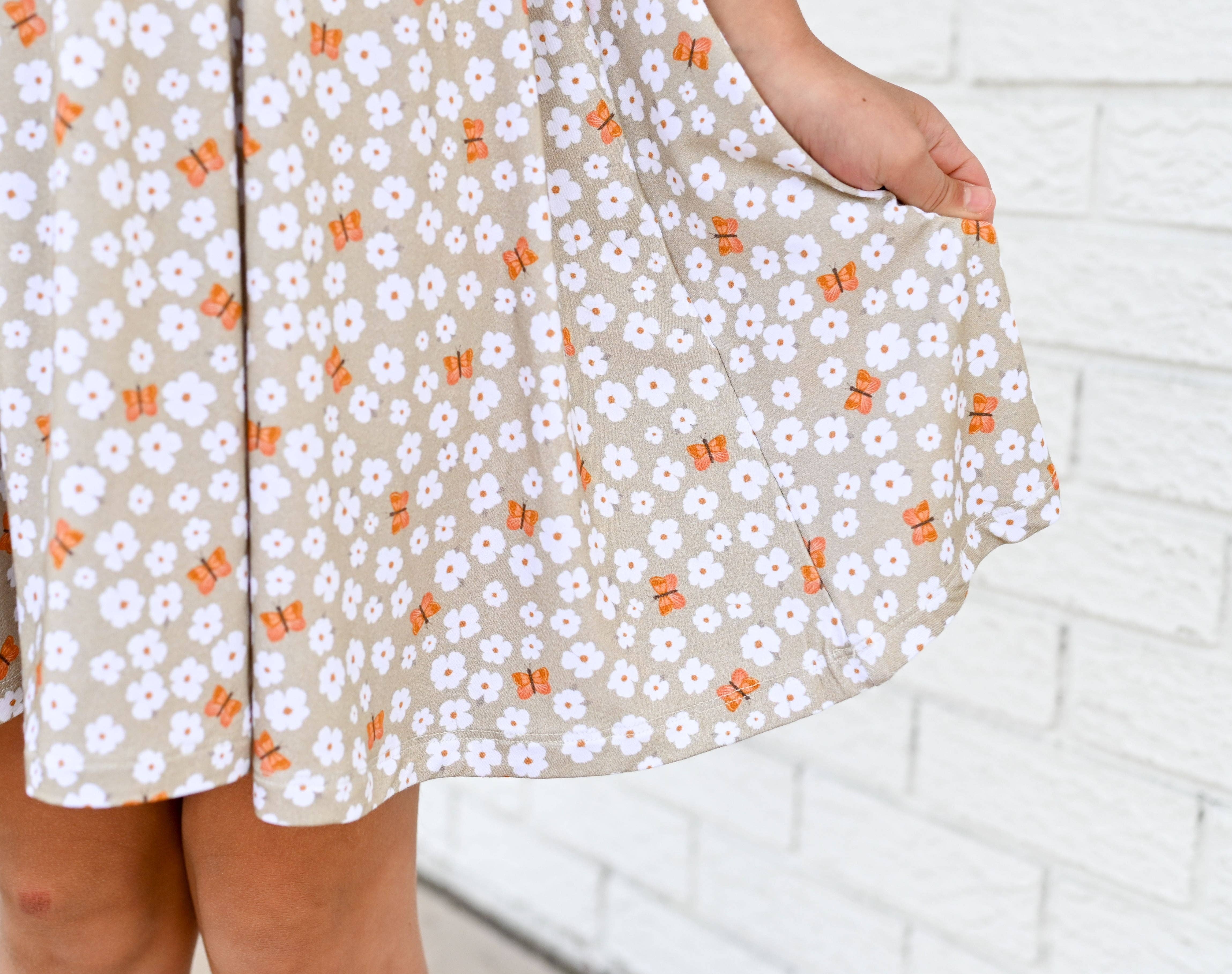 Belle & bros - Wholesale Dress - Kids - FLUTTER | BAMBOO DRESS2