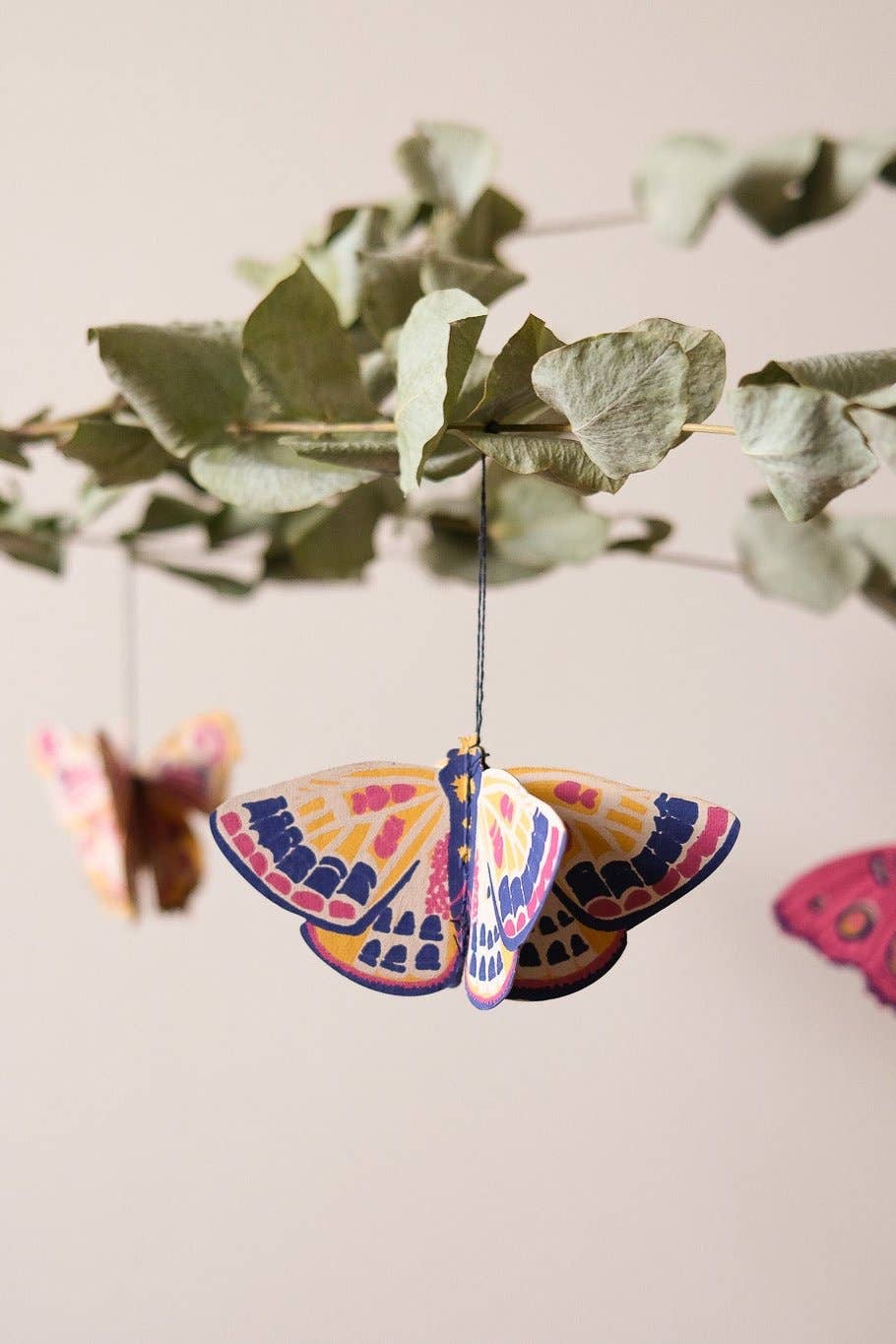 East End Press - Wholesale Ornament - Butterflies Paper Ornaments1