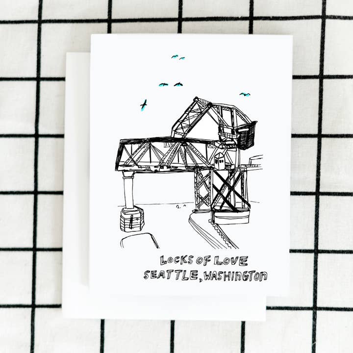 Locks Art Card for wholesale by ARTJADEN