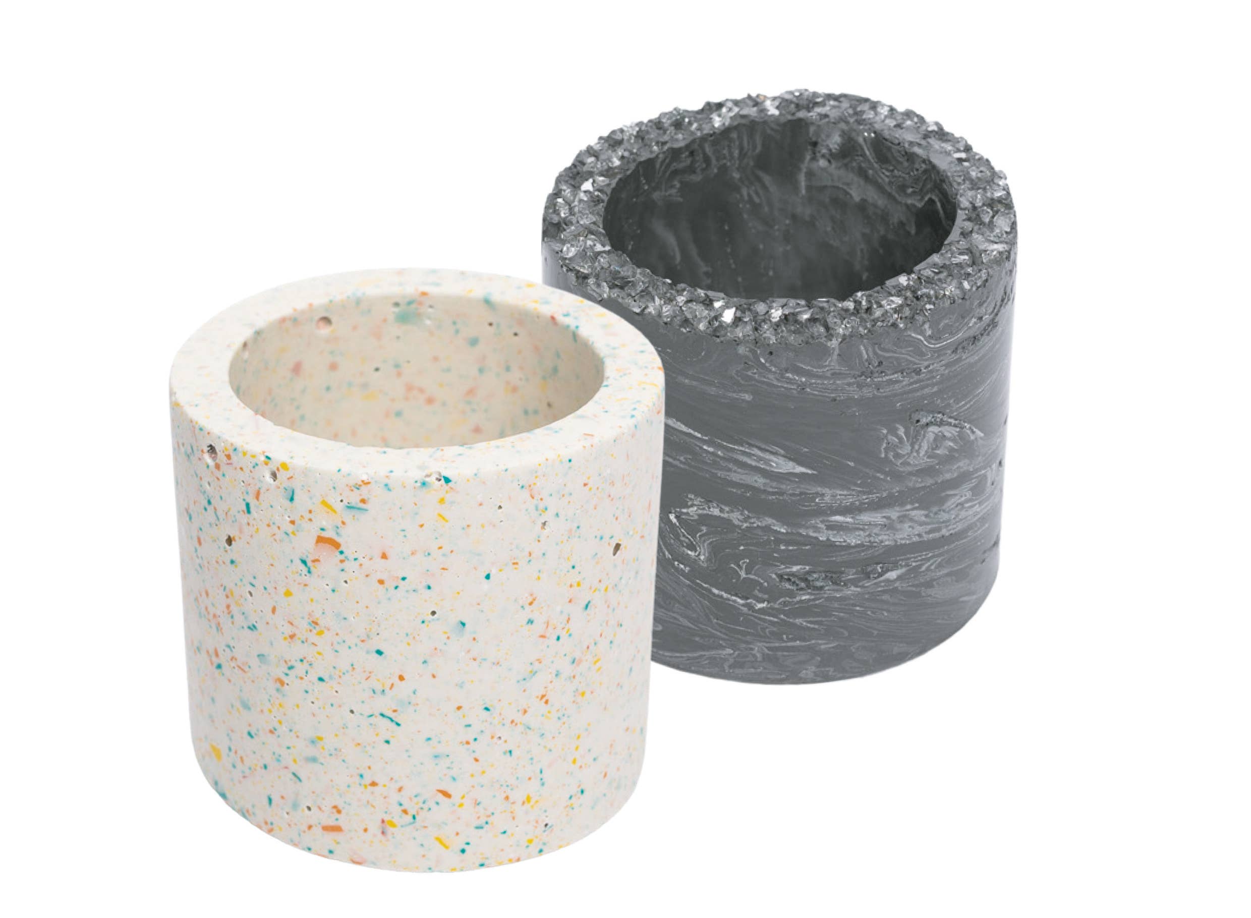 Graine Créative - Wholesale Candle Holder - JESMONITE AC100 KIT - ROUND POT2