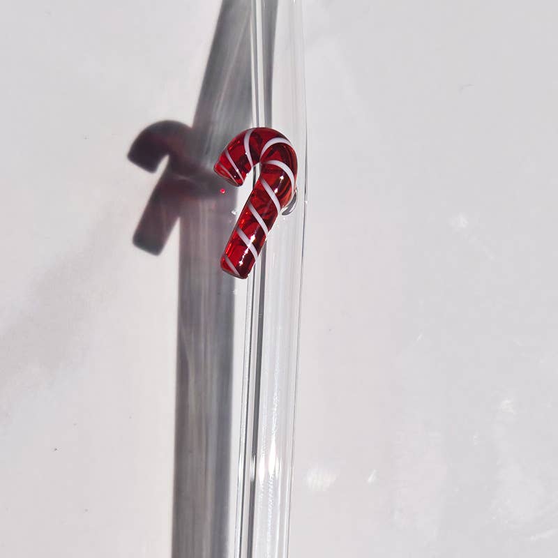 IVORE.GROUP (We cover All Import duty) - Wholesale Drinking Straw - Christmas Borosilicate Glass Straw | Reusable Drink Straw4