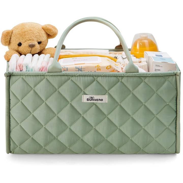 Quilted Diaper Caddy Organizer for wholesale by Sunveno