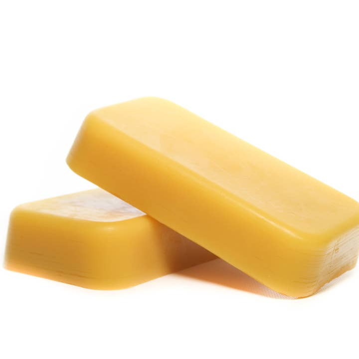 Bluecorn Candles - Wholesale Craft Supplies - Bulk Beeswax l 1 lb. Brick