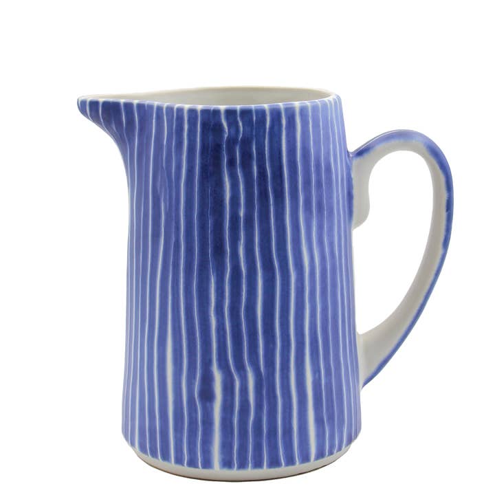 Pó de Barro - Wholesale Pitcher - Blue me Away Stoneware Pitcher