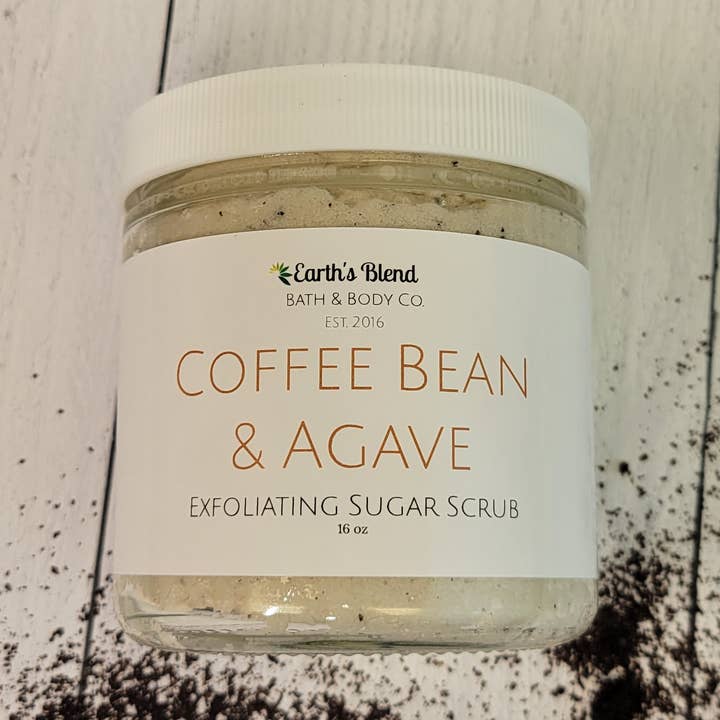 Brown Sugah Collection Sugar Scrubs 16oz voor wholesale door Earths Blend Bath & Body Co.