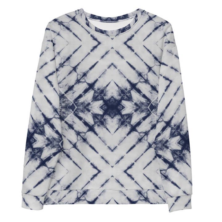 Tie Dye Unisex Sweatshirt for wholesale by Craftmerce Inc